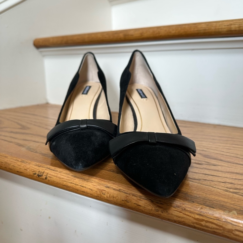 Suede black Shoe Alex Marie